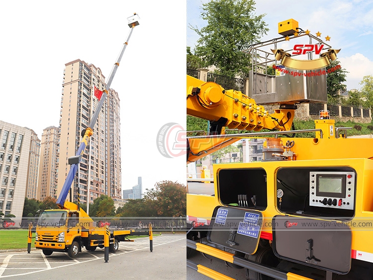 SPV | Telescopic Boom Lift Truck ISUZU - Image of Extension Parts